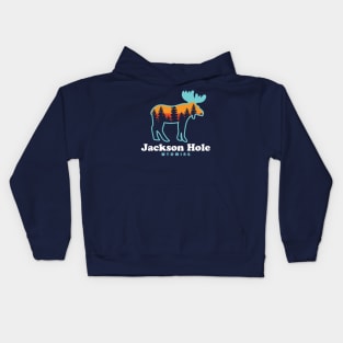 Jackson Hole Wyoming Kids Hoodie